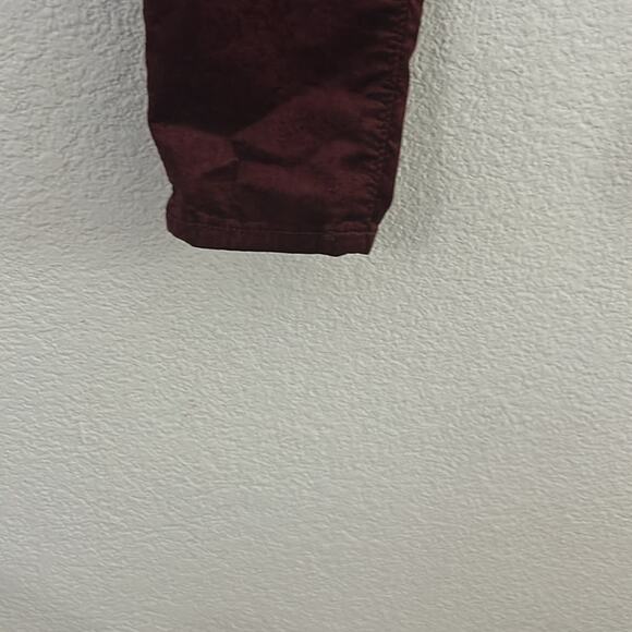 7 For All Mankind High-Waisted Skinny in Velvet Cabernet - Picture 4 of 14